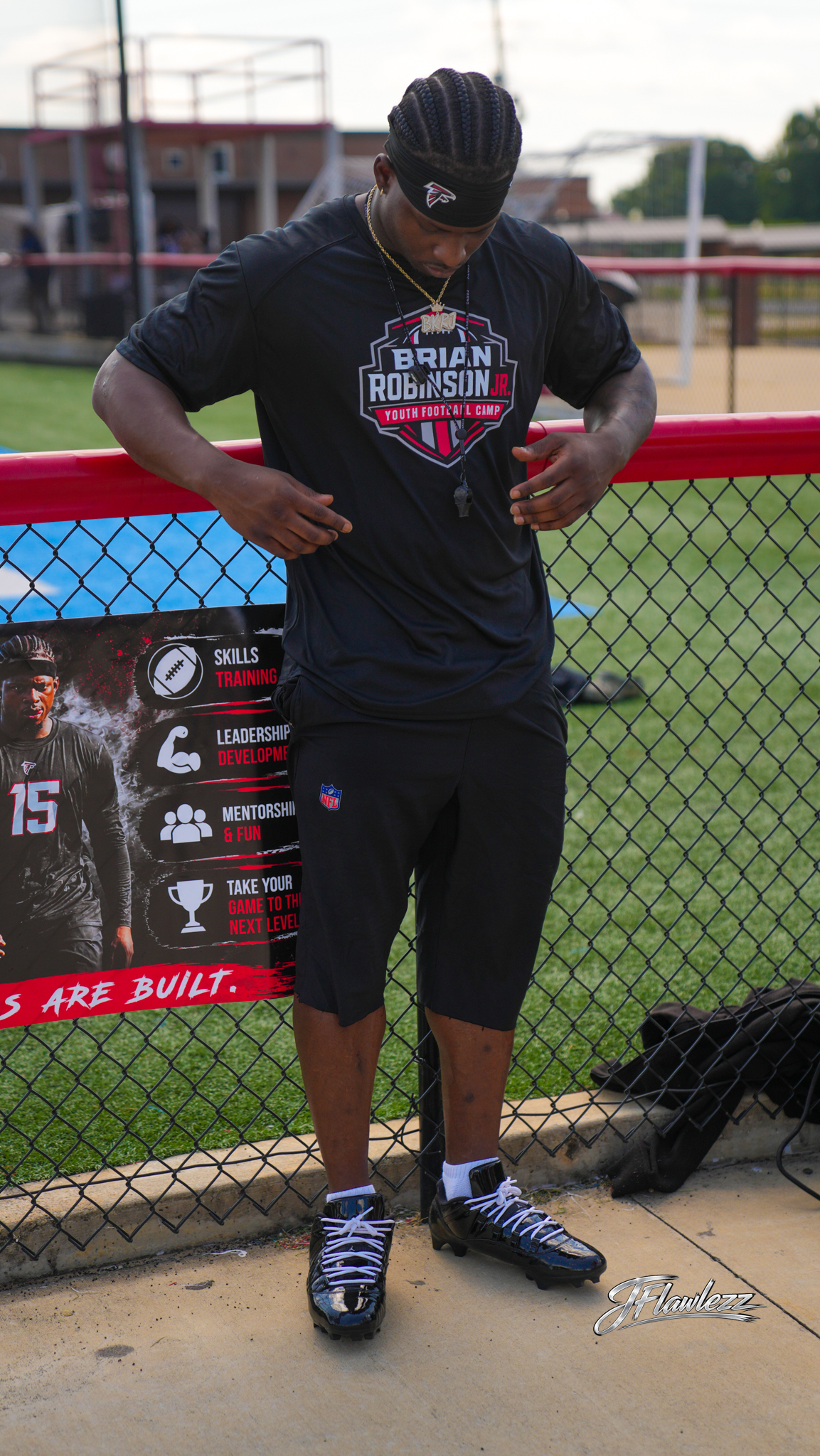 Brian Robinson Jr Sideline