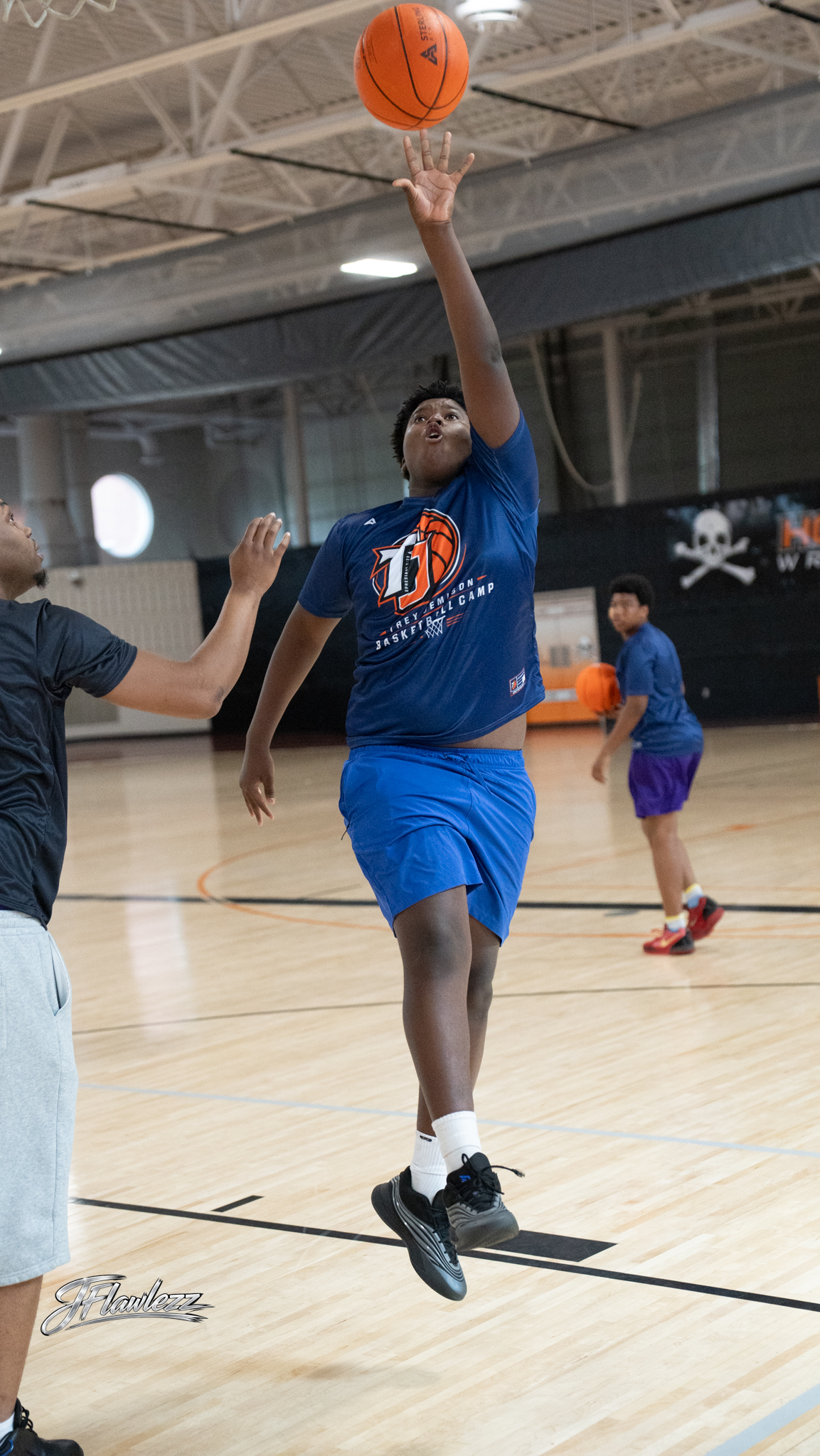 Camp Action Shot